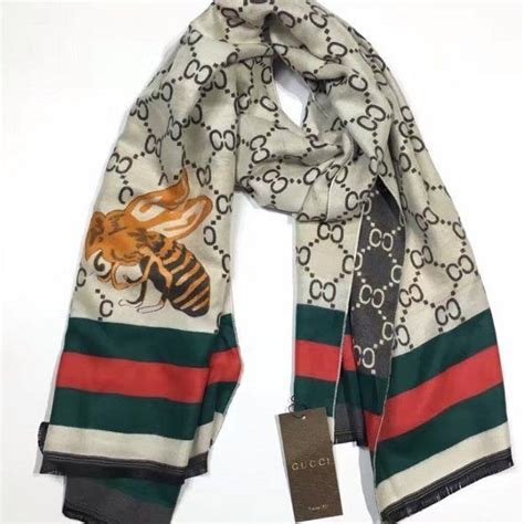 gucci scarf dupe|Gucci scarf for sale.